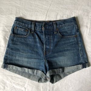 Levi’s denim shorts
